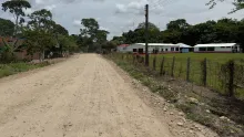 Vía que se va a intervenir en Tame, Arauca