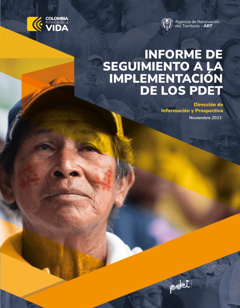  Informe de seguimiento a la implementación de los PDET 2022