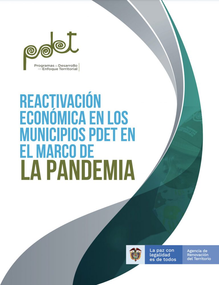 Reactivación Económica en los municipios PDET 
