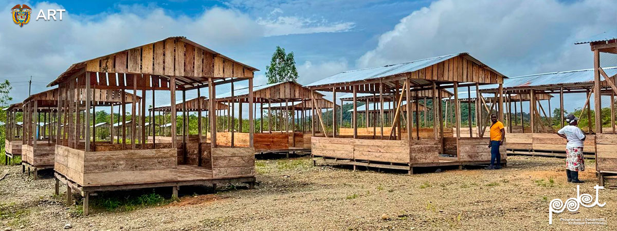 Galpones de proyecto avícola de Medio San Juan, Chocó