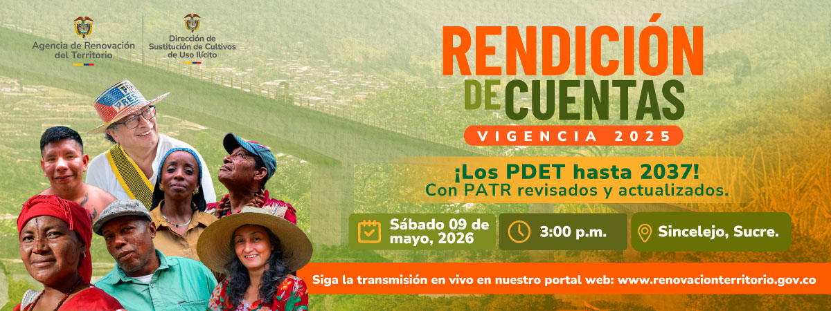 Banner Rendición de Cuentas 2025
