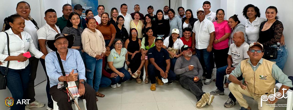 Integrantes de mesa comunitaria municipal de Tierralta