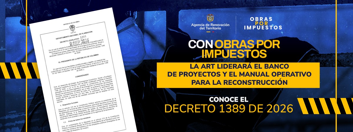 Diseño de información sobre el decreto 1389 de 2026