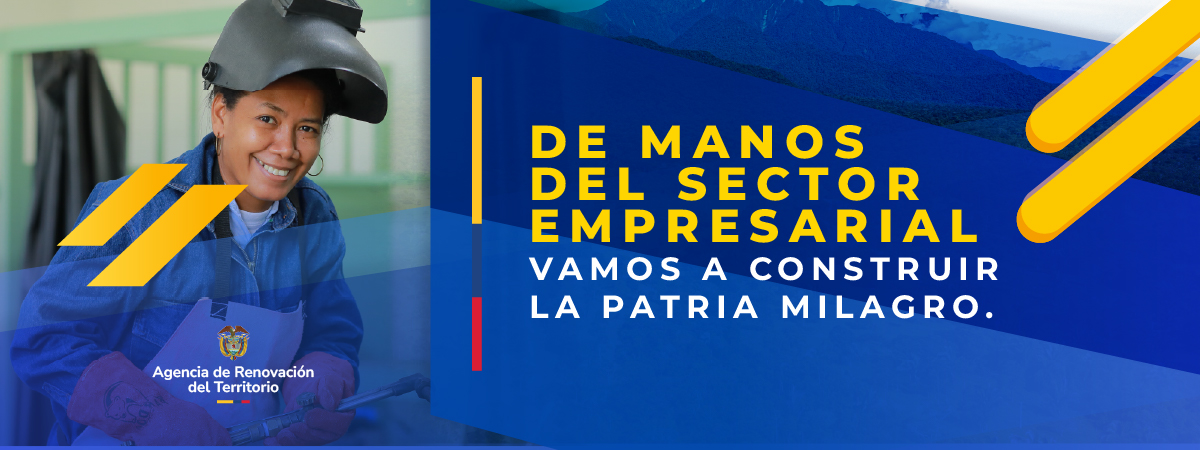 De manos del sector empresarial