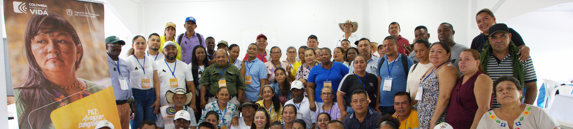 Comunidades de territorios PDET reunidas