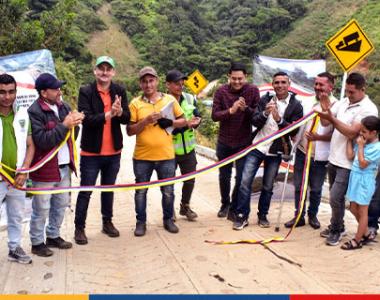 ART entrega vía en el Catatumbo