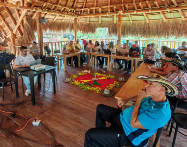 Comunidades durante la reunión del Mecanismo Especial de Consulta