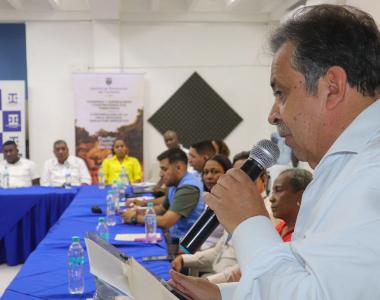 Director de la ART en el lanzamiento de la Mesa Subregional de Obras por Impuestos en Pacífico y Frontera Nariñense.