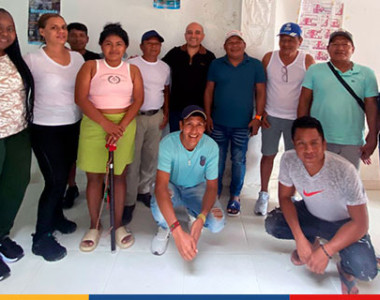 53 familias del Cabildo Indígena San Francisco La Vuelta le apuestan al fortalecimiento de la cadena productiva del coco