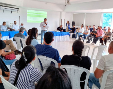 Director de la ART presentado ante la comunidad el avance de la construcción de la Universidad del Catatumbo