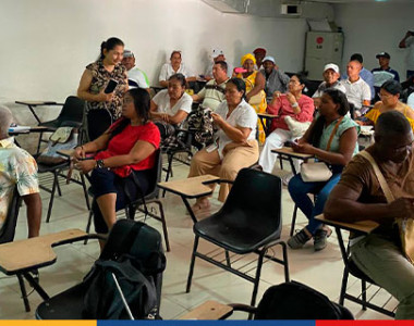 ART socializa convenio para fortalecer ganadería bovina con familias del consejo comunitario Obatalá en el municipio PDET de Fundación