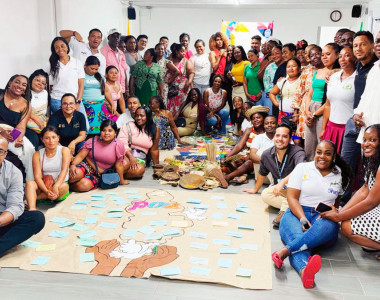 Mujeres afrodescendientes, indígenas y personas LGBTIQ+ del Chocó en el encuentro subregional de género