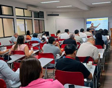 Empresarios de Norte de Santander participando en la Mesa de Obras por Impuestos