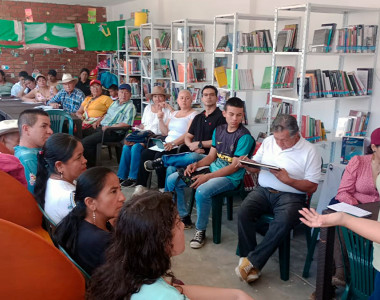 Comunidad de Chaparral en taller de formulación de proyectos