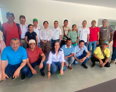 Comunidades PDET beneficiarias del proyecto