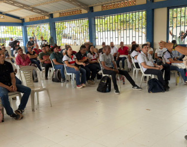 Presentación de los avances del convenio ante productores de maíz de Arauquita
