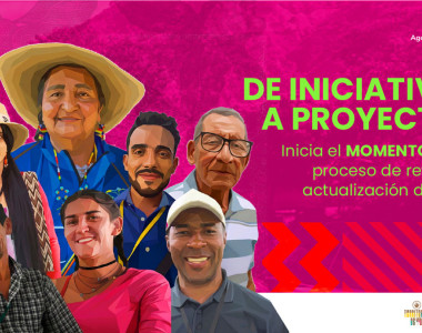 Rostros de campesinos, jóvenes y adultos mayores