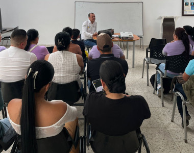 Comunidades del sur de Tolima en la socialización del proyecto 