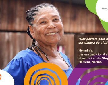 Mujer partera de Olaya Herrera