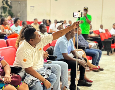 Comunidad de Bojayá en socialización del proyecto