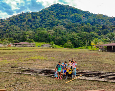 Bohío del pueblo Barí
