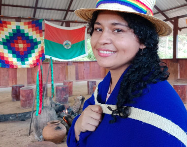 Mujer indígena Nasa