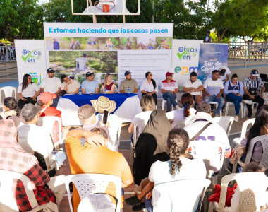 Comunidades en socialización del proyecto