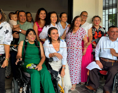 Mujeres de Algeciras durante la inauguración de la Casa de la Mujer