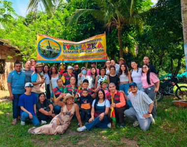Comunidad indígena Ivanazka Lemaya de Calarma en Chaparral