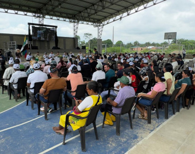 Comunidades de Arauquita en la socialización del proyecto
