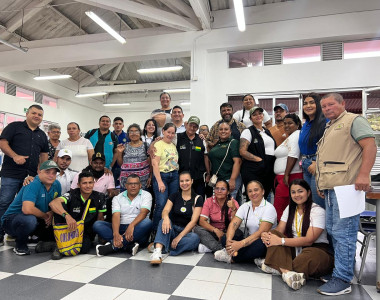 Integrantes de mesa comunitaria de la subregión de Bajo Cauca y Nordeste Antioqueño