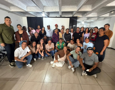 Integrantes de mesa comunitaria de la subregión de Bajo Cauca y Nordeste Antioqueño