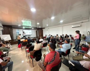 Integrantes de mesa comunitaria de la subregión de Bajo Cauca y Nordeste Antioqueño