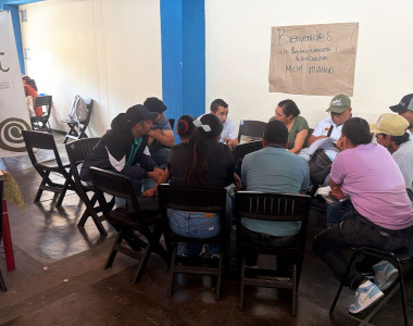 Integrantes de mesa comunitaria de la subregión de Bajo Cauca y Nordeste Antioqueño