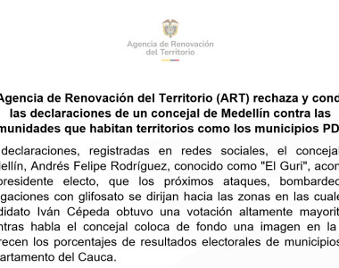 Captura de pantalla rechazo