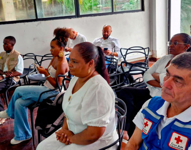 Parteras de Pacífico Medio en cierre del proyecto