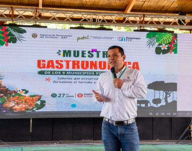 Participantes de la Muestra Gastronómica de Putumayo