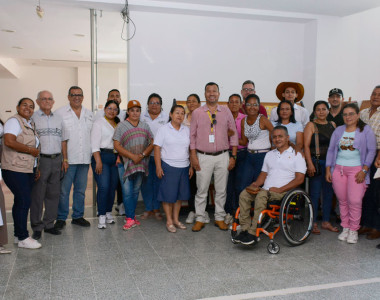 Integrantes de mesa comunitaria de la subregión de Arauca