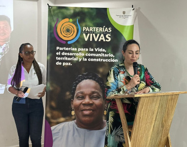 Evento de cierre del proyecto de parterías vivas en Quibdó