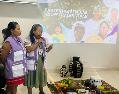 Evento de cierre del proyecto de parterías vivas en Quibdó
