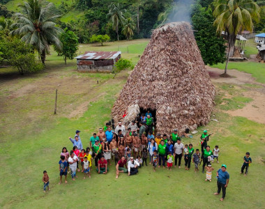 Bohío ancestral del pueblo Barí