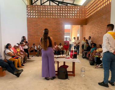 Comunidades de Chaparral en entrega de la Casa Pijao