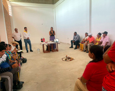 Comunidades de Chaparral en entrega de la Casa Pijao