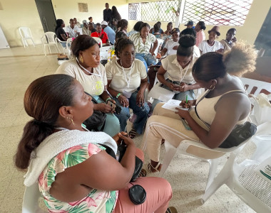 Comunidades afro en capacitación