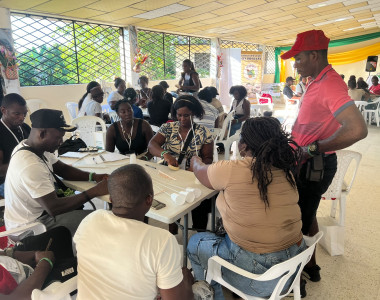 Comunidades afro en capacitación