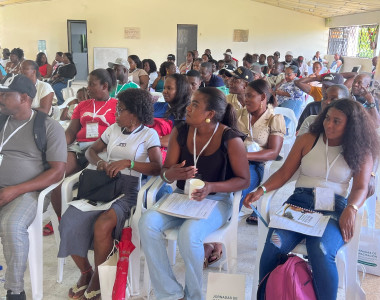 Comunidades afro en capacitación