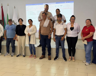 Integrantes de la Mesa Comunitaria Subregional de Arauca
