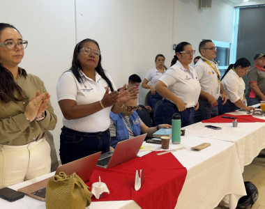 Integrantes de la Mesa Comunitaria Subregional de Arauca