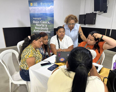 Integrantes de Mesa comunitaria de Bajo Cauca, Norte y Nordeste Antioqueño