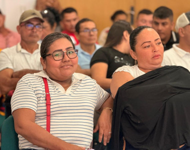 Integrantes de las mesas comunitarias municipales
